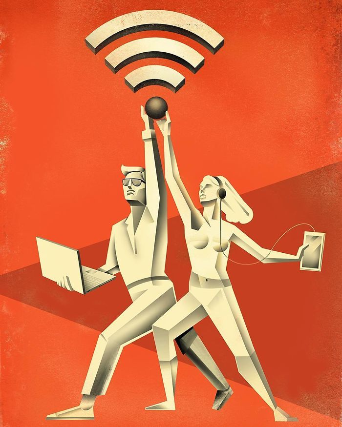 My 63 Illustrations About The Sad Truth Of Modern Life My 63 Illustrations About The Sad Truth Of Modern Life