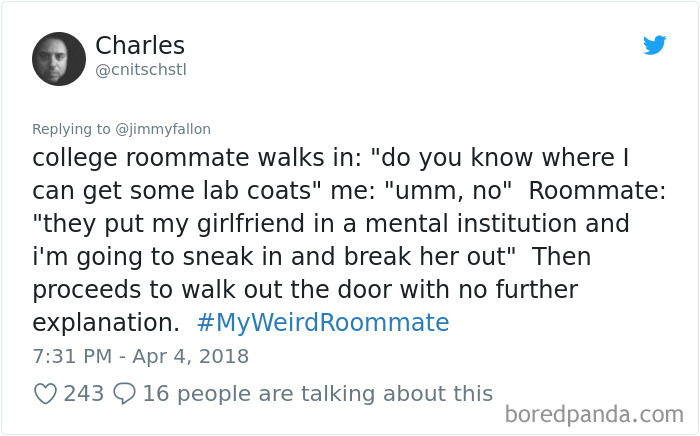 302 Weirdest Roommates That Are Impossible Not To Laugh At&#8230; Or Live With