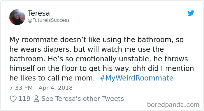 302 Weirdest Roommates That Are Impossible Not To Laugh At&#8230; Or Live With