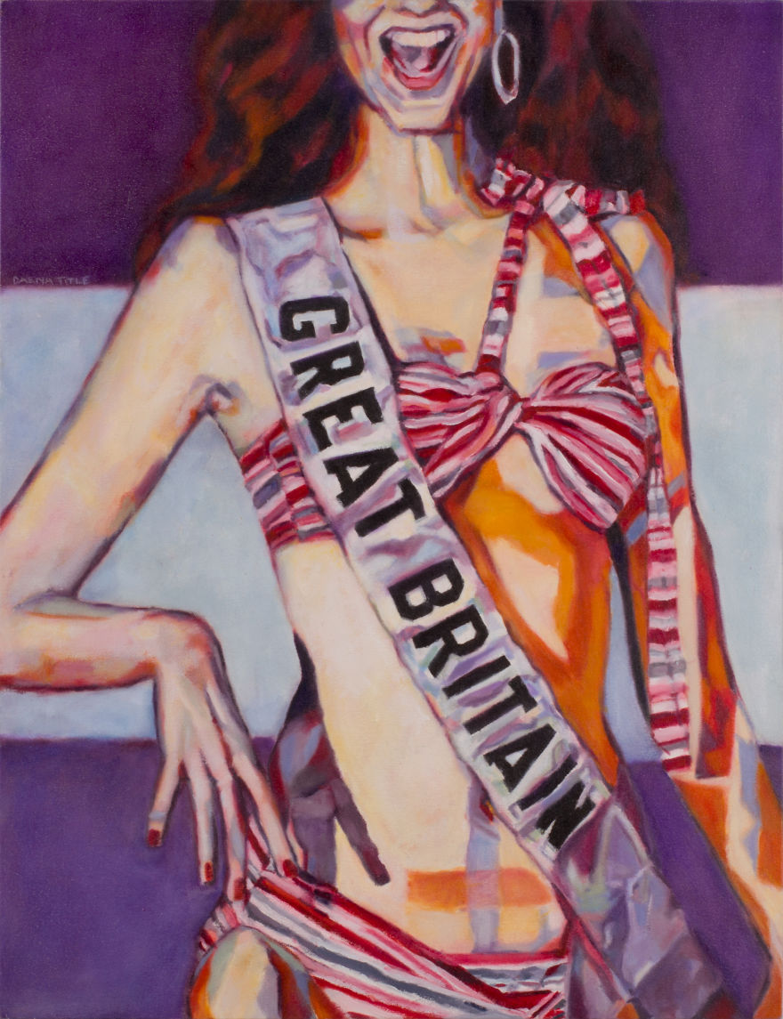 This Feminist Artist Paints Beauty Contestants