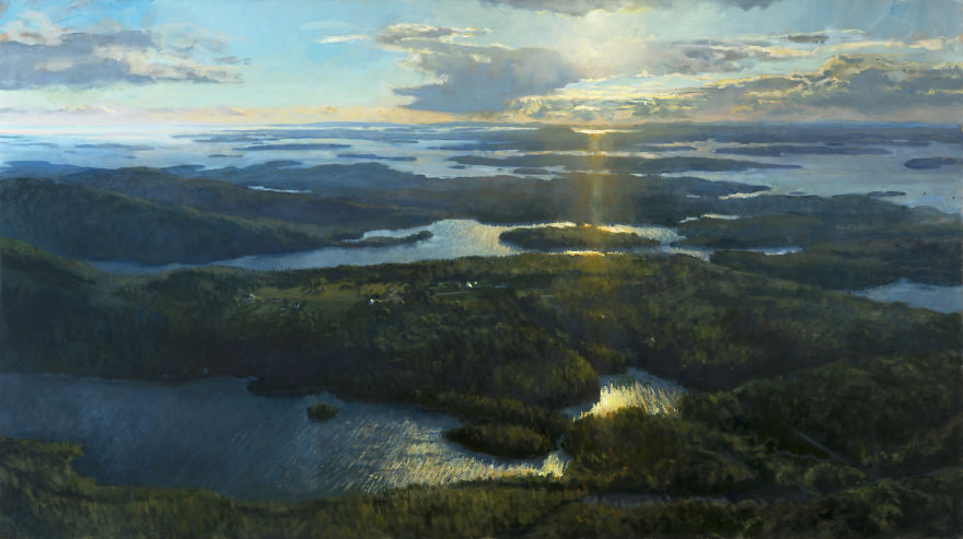 Breathtaking Paintings Of Landscapes Will Make You Think They Are Photographs Breathtaking Paintings Of Landscapes Will Make You Think They Are Photographs