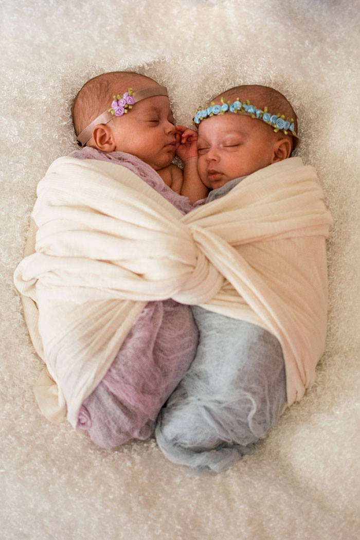 Woman Gives Birth To Another Set Of Rare Identical Twins Against 10-Million-To-One Odds Woman Gives Birth To Another Set Of Rare Identical Twins Against 10-Million-To-One Odds