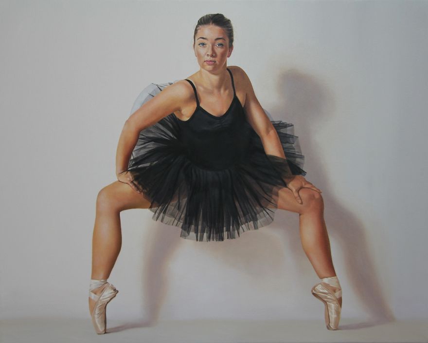 This Artist Paints Only Ballerinas