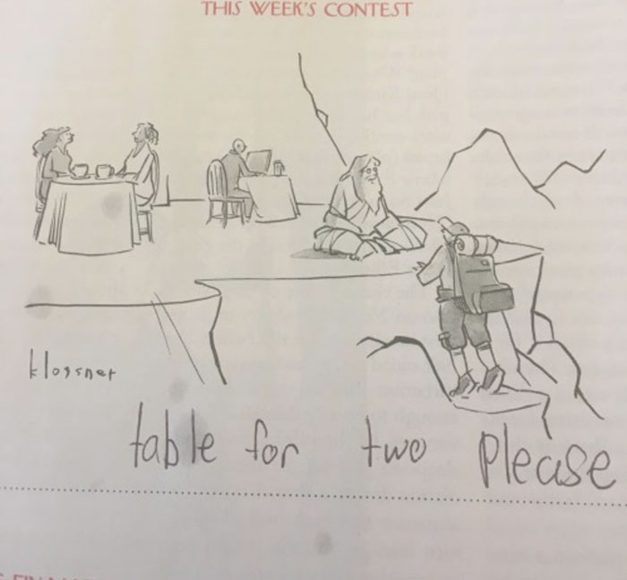 11 Funny Reasons Why The New Yorker Should Hire This 9-Year-Old Girl To Write All Their Cartoon Captions