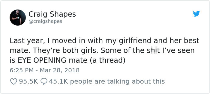 Guy Moves In With Two Women, Is Surprised At How Different They Do Everything Guy Moves In With Two Women, Is Surprised At How Different They Do Everything