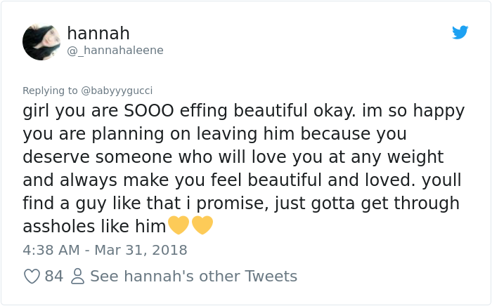 Woman Shares Boyfriend’s Body Shaming Texts On Twitter Asking What To Do, Dumps Him With Internet’s Help Woman Shares Boyfriend’s Body Shaming Texts On Twitter Asking What To Do, Dumps Him With Internet’s Help