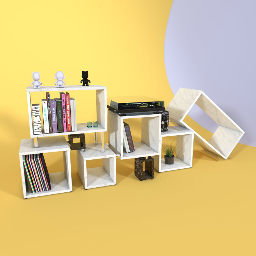 I Create 3D Marble Design I Create 3D Marble Design