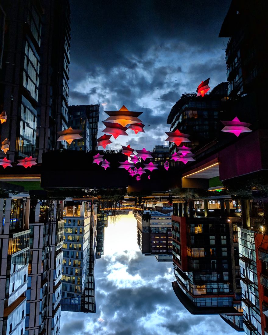 I Travel The World Photographing Reflections In Puddles With My Smartphone I Travel The World Photographing Reflections In Puddles With My Smartphone