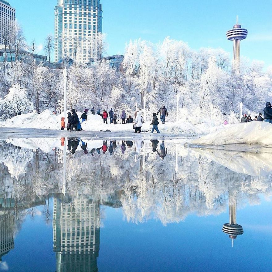 I Travel The World Photographing Reflections In Puddles With My Smartphone I Travel The World Photographing Reflections In Puddles With My Smartphone