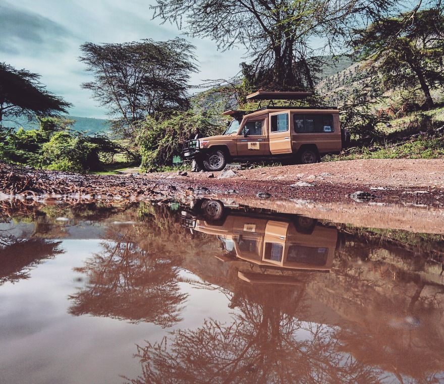 I Travel The World Photographing Reflections In Puddles With My Smartphone I Travel The World Photographing Reflections In Puddles With My Smartphone