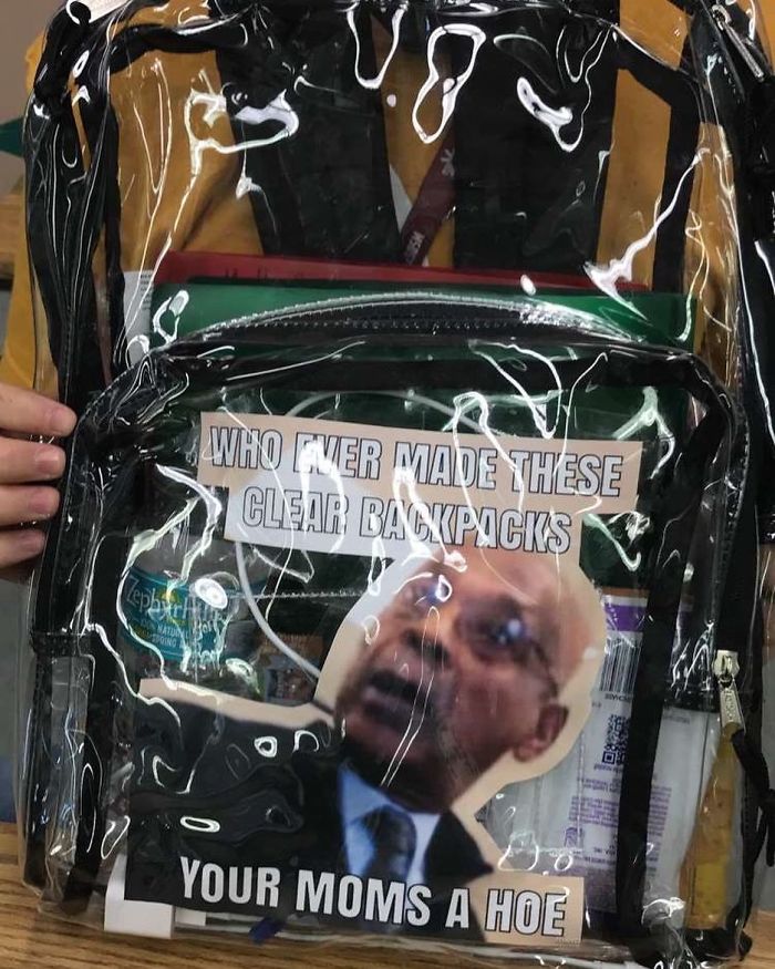 Parkland Students Are Trolling Their Mandatory Clear Backpacks By Carrying Things That Scare Conservatives The Most