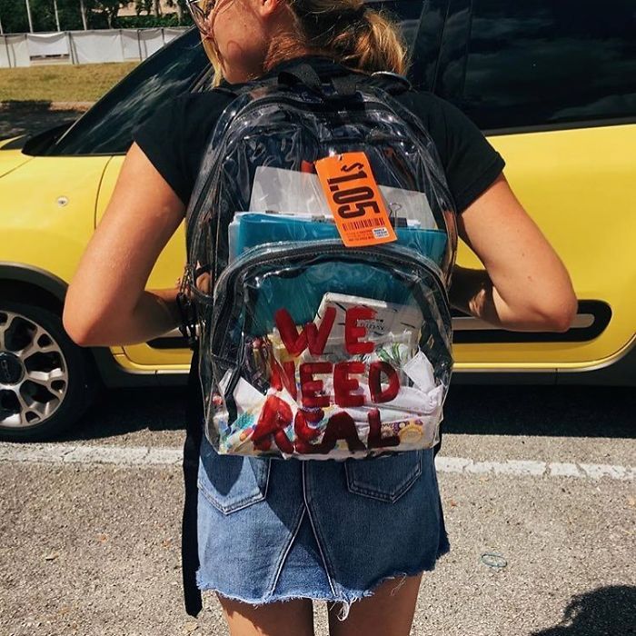 Parkland Students Are Trolling Their Mandatory Clear Backpacks By Carrying Things That Scare Conservatives The Most
