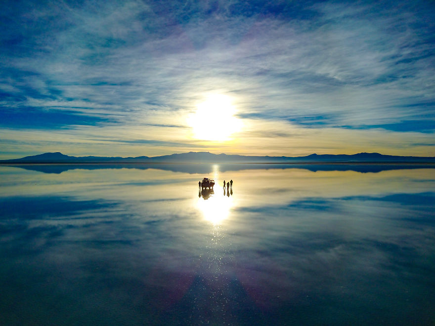 Dream Comes True: Star Wars Within Billions Of Stars At Largest Mirror On Earth, Salar De Uyuni