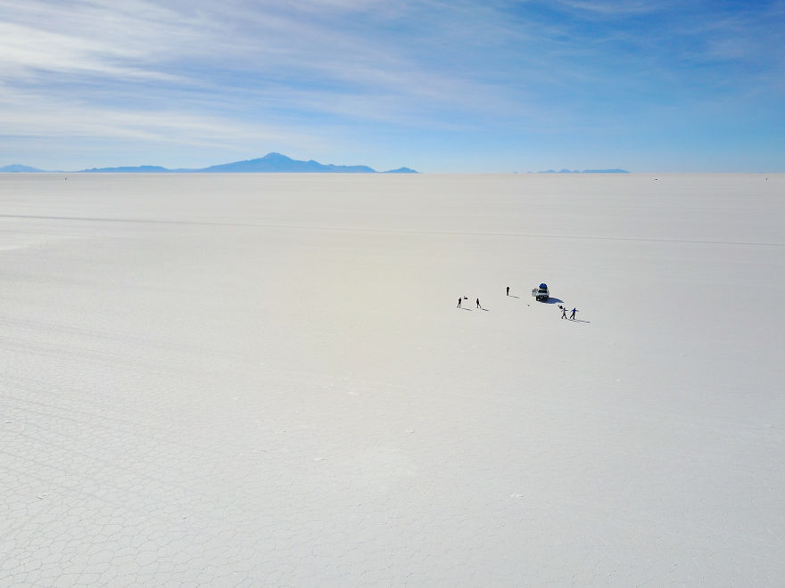 Dream Comes True: Star Wars Within Billions Of Stars At Largest Mirror On Earth, Salar De Uyuni