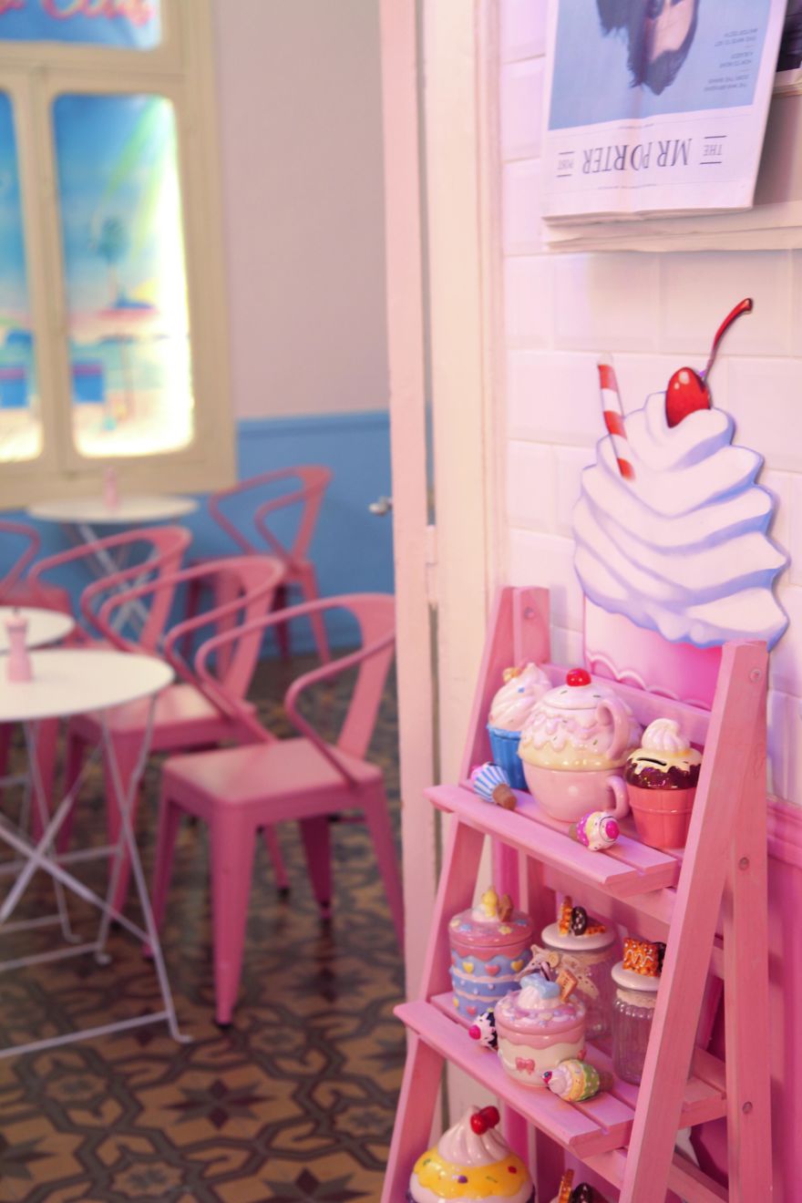 Candyfornia Pink Café In Beirut… For Unicorns Only Candyfornia Pink Café In Beirut… For Unicorns Only