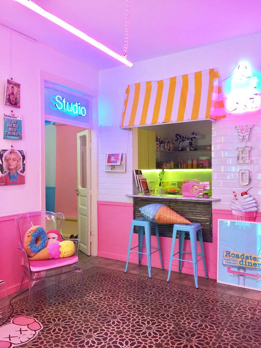 Candyfornia Pink Café In Beirut… For Unicorns Only Candyfornia Pink Café In Beirut… For Unicorns Only