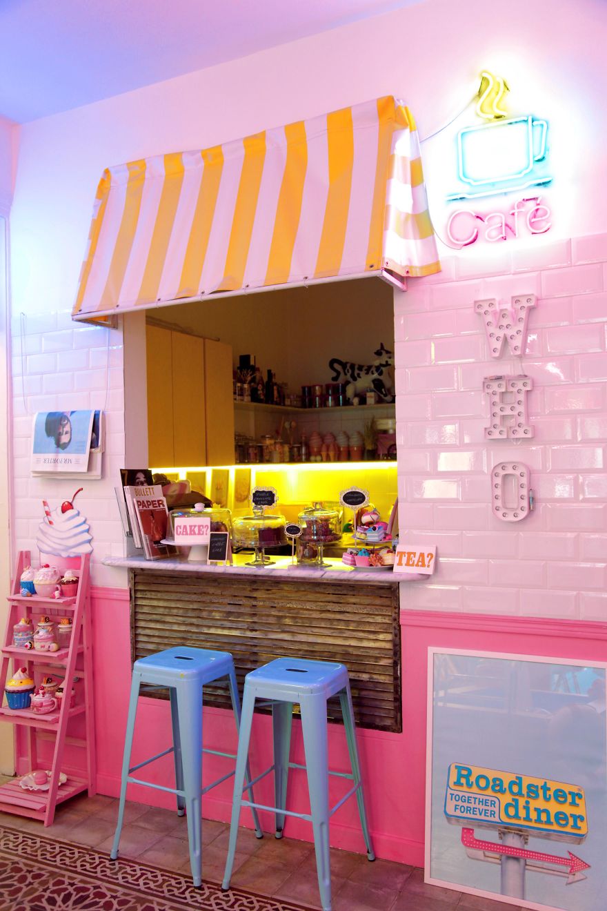 Candyfornia Pink Café In Beirut… For Unicorns Only Candyfornia Pink Café In Beirut… For Unicorns Only