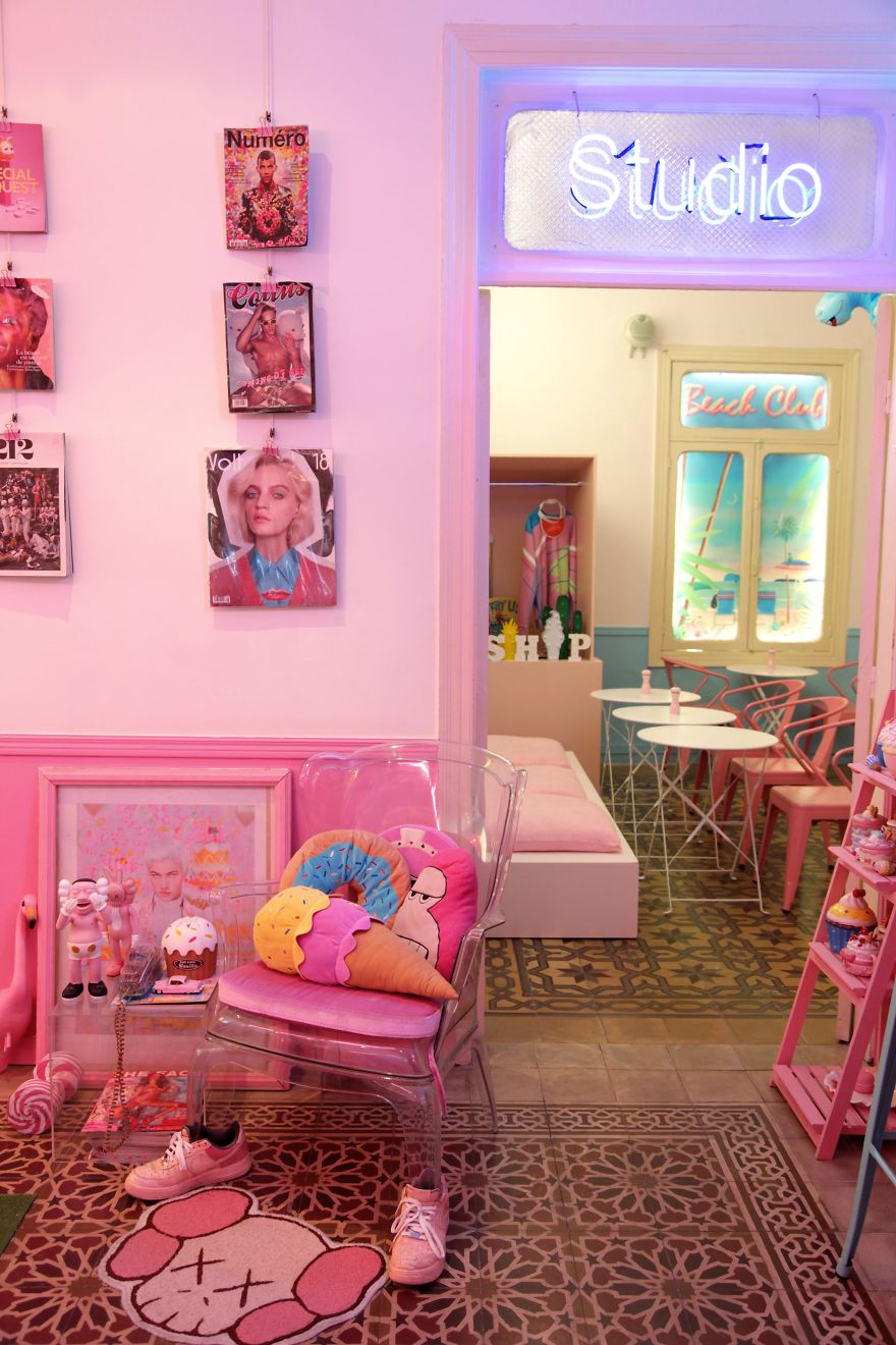 Candyfornia Pink Café In Beirut… For Unicorns Only Candyfornia Pink Café In Beirut… For Unicorns Only
