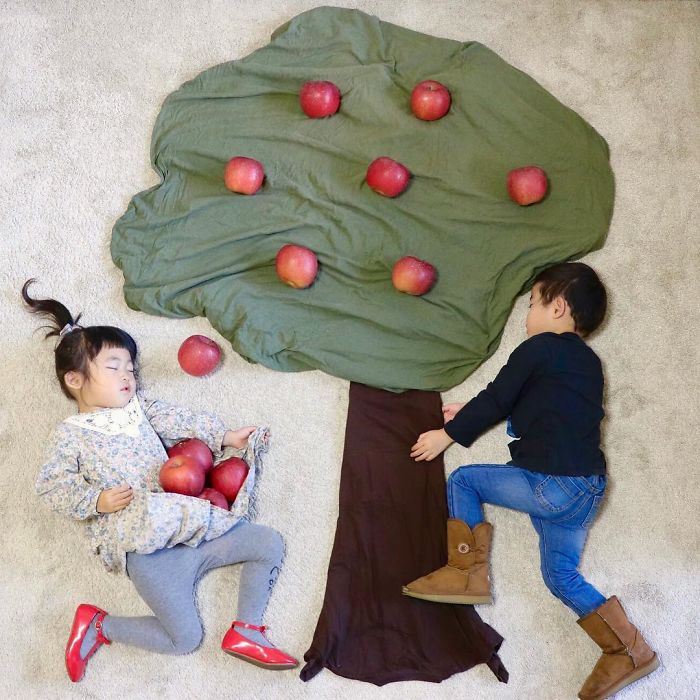 Mom Creates Adventures For Her Twins While They Sleep And The Result Is Wonderful Mom Creates Adventures For Her Twins While They Sleep And The Result Is Wonderful