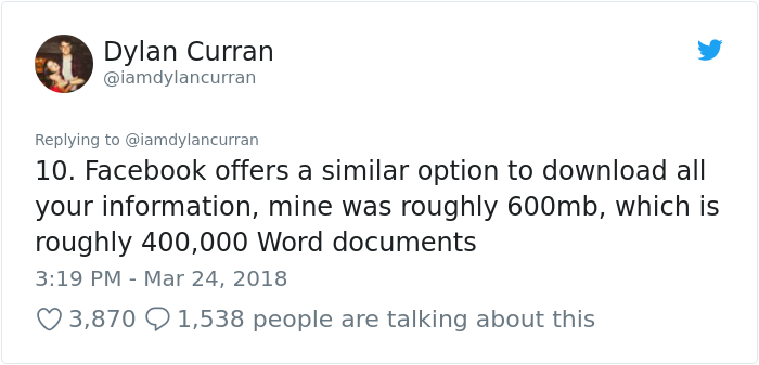 The Internet Is In Shock After This Guy’s Post Reveals How Much Facebook And Google Knows About You The Internet Is In Shock After This Guy’s Post Reveals How Much Facebook And Google Knows About You