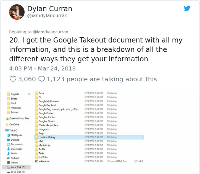 The Internet Is In Shock After This Guy’s Post Reveals How Much Facebook And Google Knows About You The Internet Is In Shock After This Guy’s Post Reveals How Much Facebook And Google Knows About You