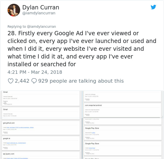 The Internet Is In Shock After This Guy’s Post Reveals How Much Facebook And Google Knows About You The Internet Is In Shock After This Guy’s Post Reveals How Much Facebook And Google Knows About You