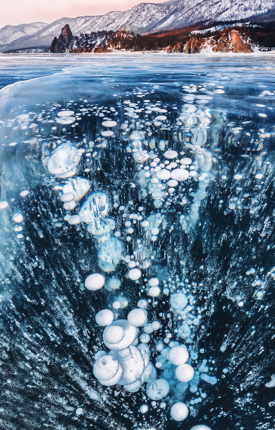 I Walked On Frozen Baikal, The Deepest And Oldest Lake On Earth To Capture Its Otherworldly Beauty Again