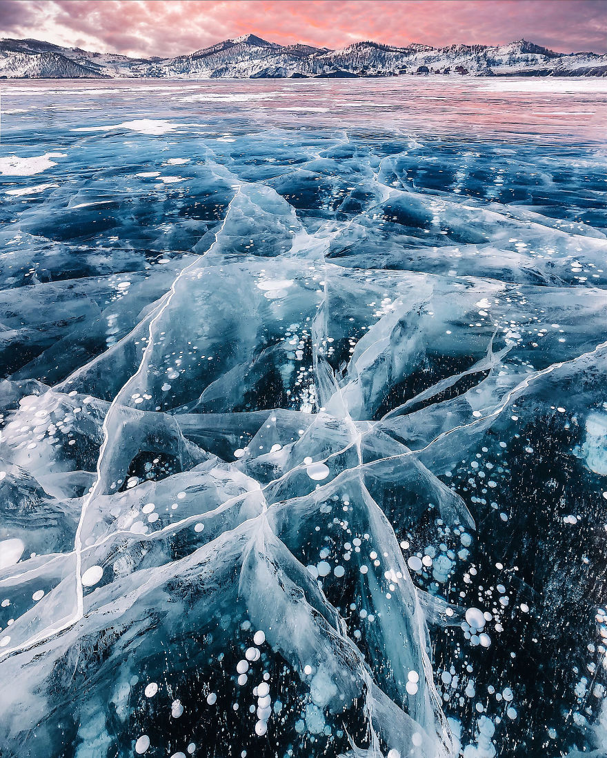 I Walked On Frozen Baikal, The Deepest And Oldest Lake On Earth To Capture Its Otherworldly Beauty Again