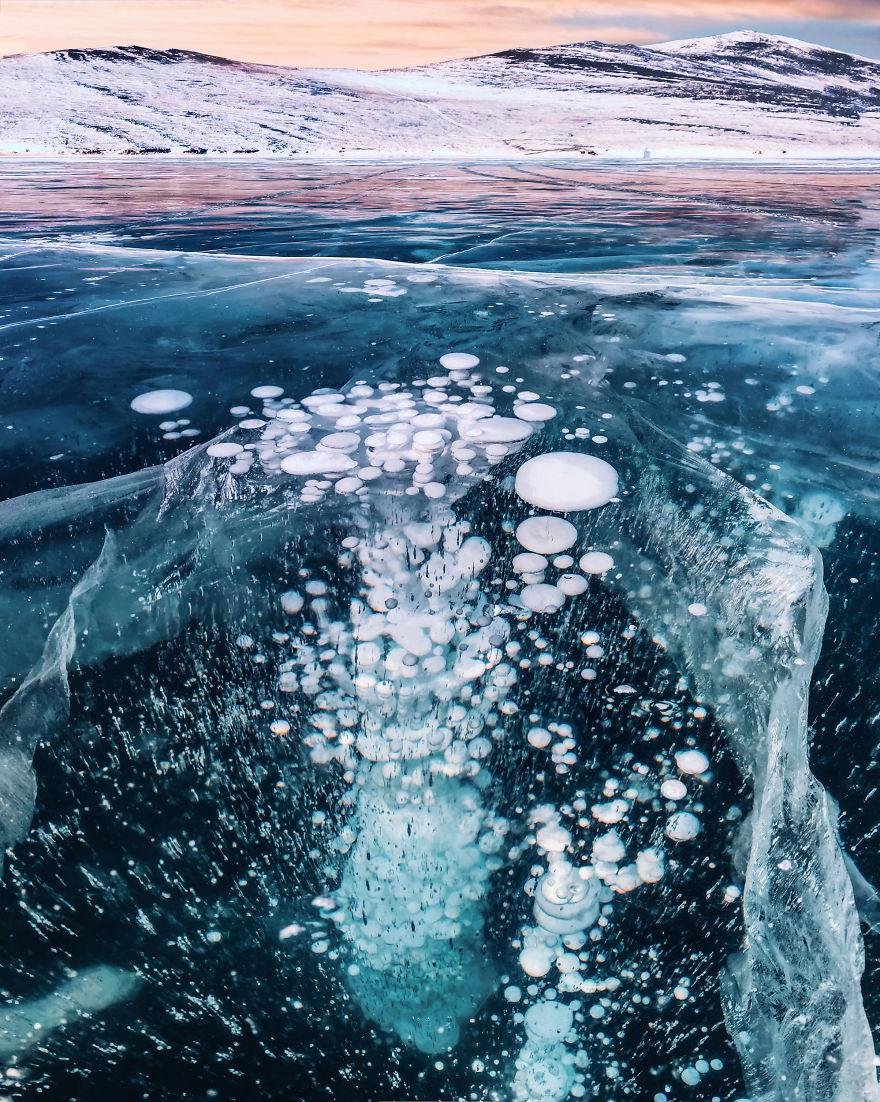 I Walked On Frozen Baikal, The Deepest And Oldest Lake On Earth To Capture Its Otherworldly Beauty Again