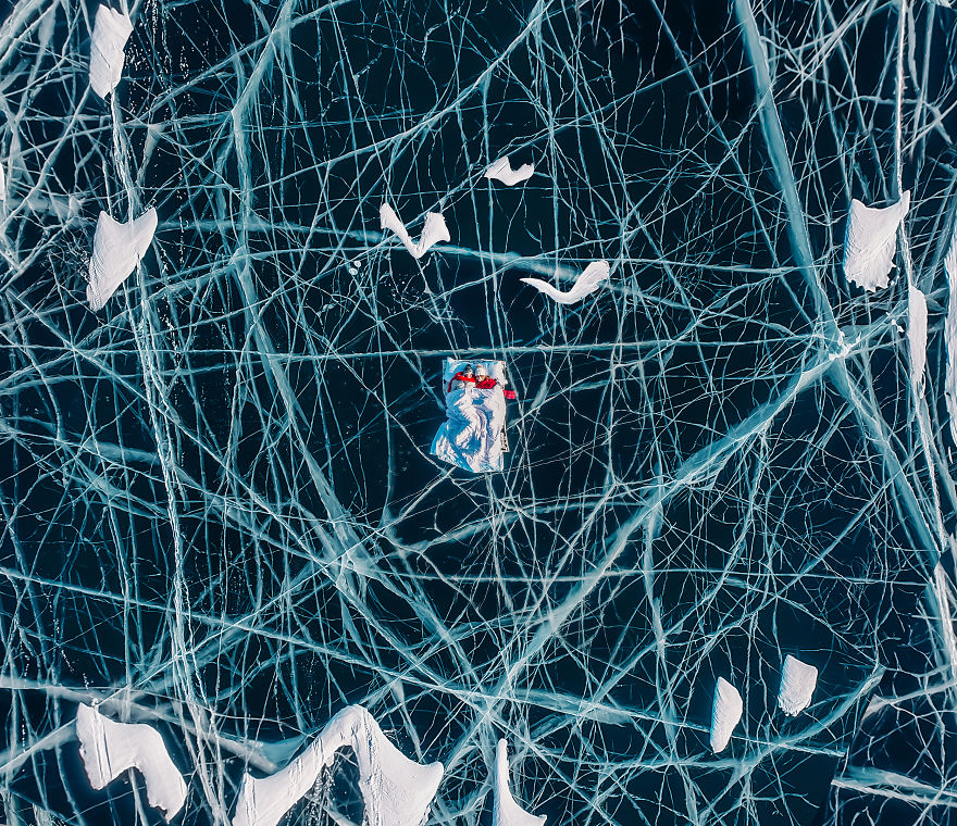 I Walked On Frozen Baikal, The Deepest And Oldest Lake On Earth To Capture Its Otherworldly Beauty Again