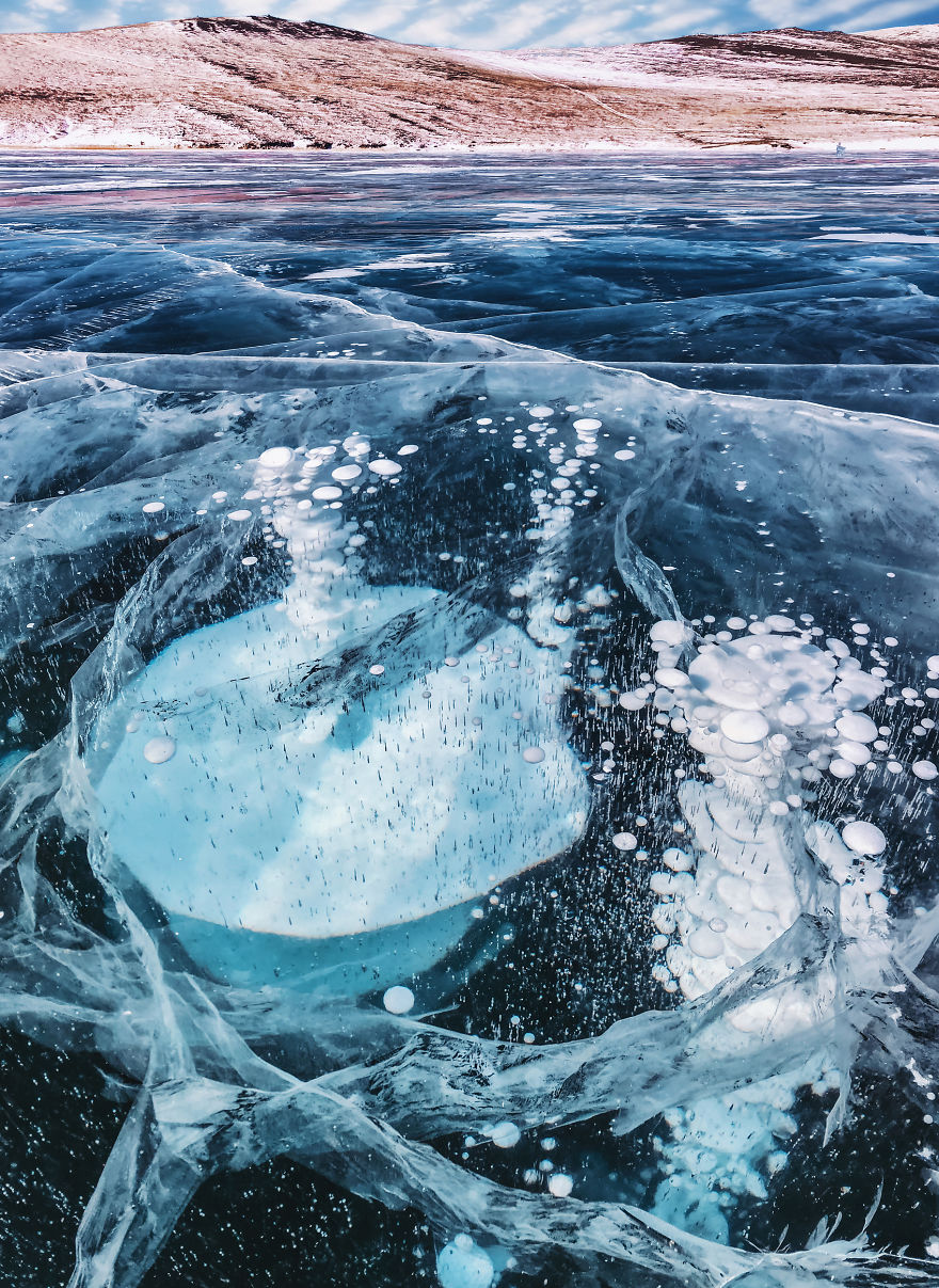 I Walked On Frozen Baikal, The Deepest And Oldest Lake On Earth To Capture Its Otherworldly Beauty Again