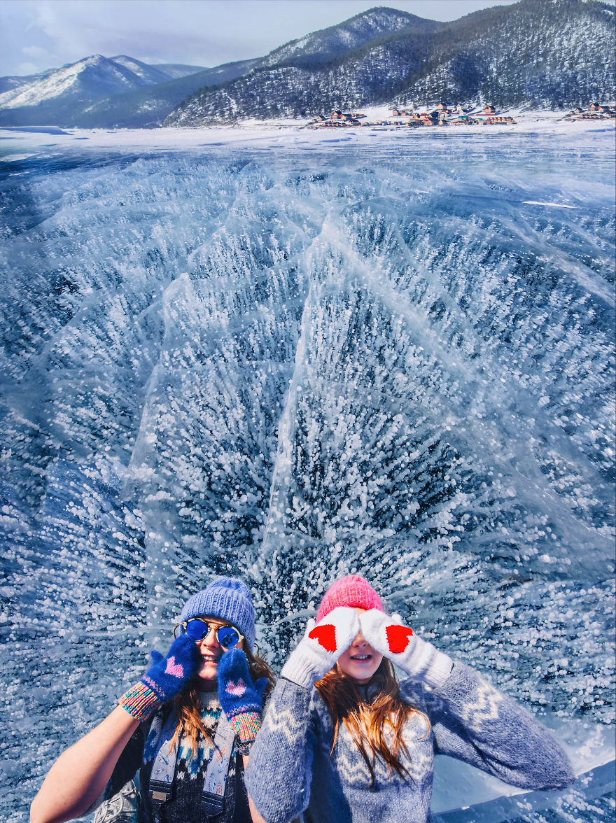 I Walked On Frozen Baikal, The Deepest And Oldest Lake On Earth To Capture Its Otherworldly Beauty Again