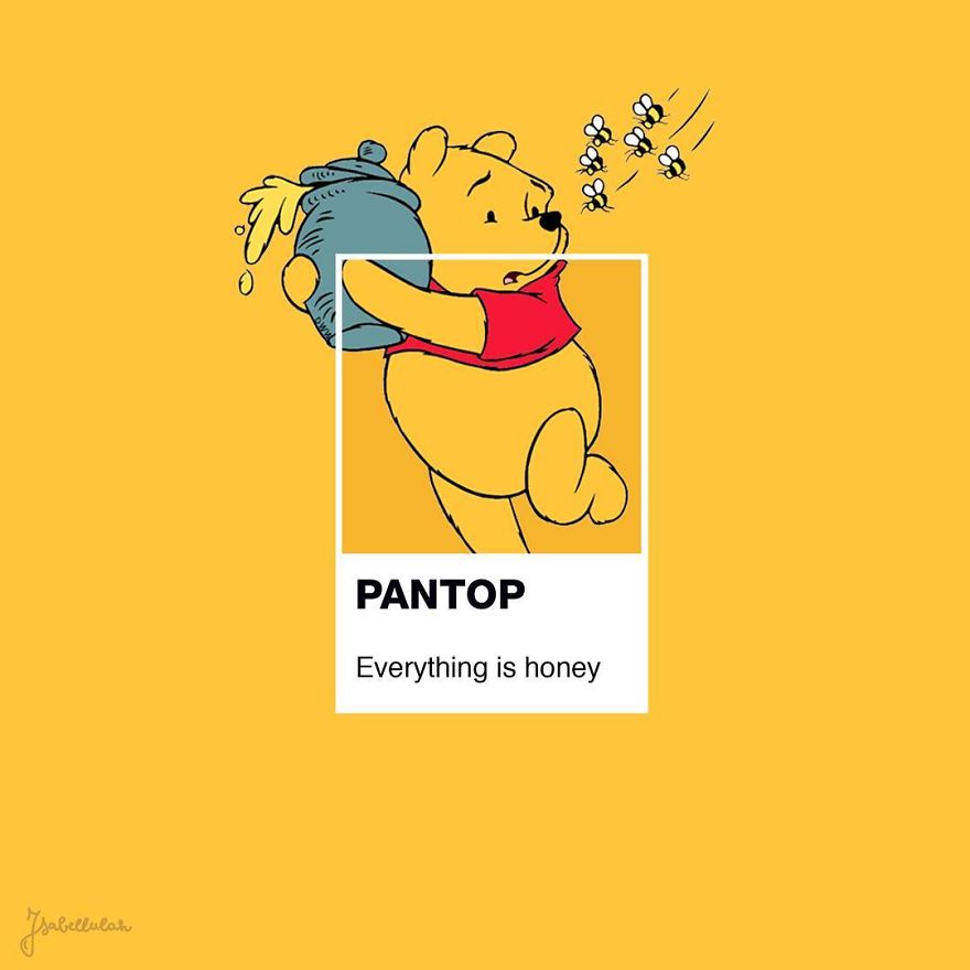 Artist Transforms Pop Culture Icons Into Pantone Samples And The Result Is Fun Artist Transforms Pop Culture Icons Into Pantone Samples And The Result Is Fun