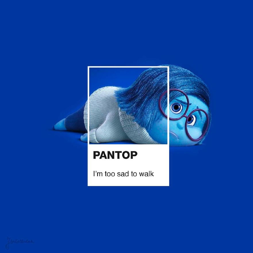 Artist Transforms Pop Culture Icons Into Pantone Samples And The Result Is Fun Artist Transforms Pop Culture Icons Into Pantone Samples And The Result Is Fun