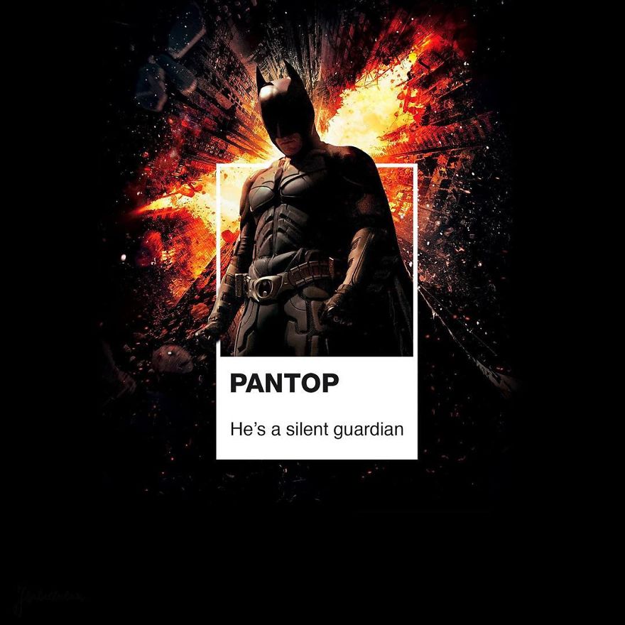 Artist Transforms Pop Culture Icons Into Pantone Samples And The Result Is Fun Artist Transforms Pop Culture Icons Into Pantone Samples And The Result Is Fun