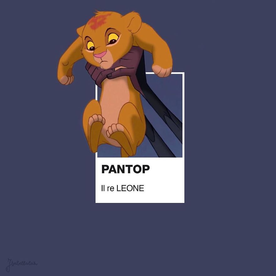 Artist Transforms Pop Culture Icons Into Pantone Samples And The Result Is Fun Artist Transforms Pop Culture Icons Into Pantone Samples And The Result Is Fun