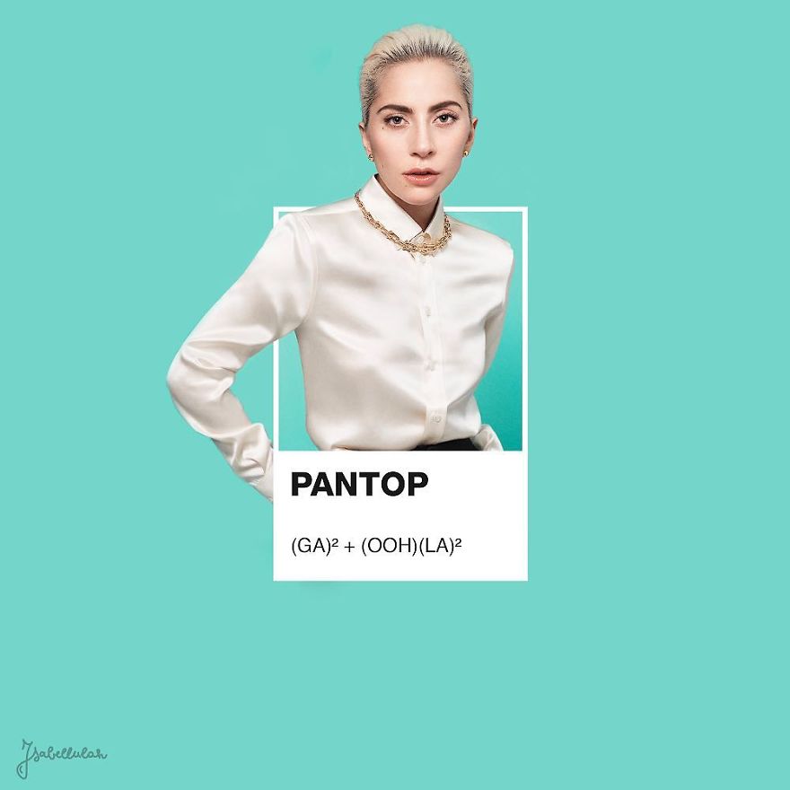 Artist Transforms Pop Culture Icons Into Pantone Samples And The Result Is Fun Artist Transforms Pop Culture Icons Into Pantone Samples And The Result Is Fun