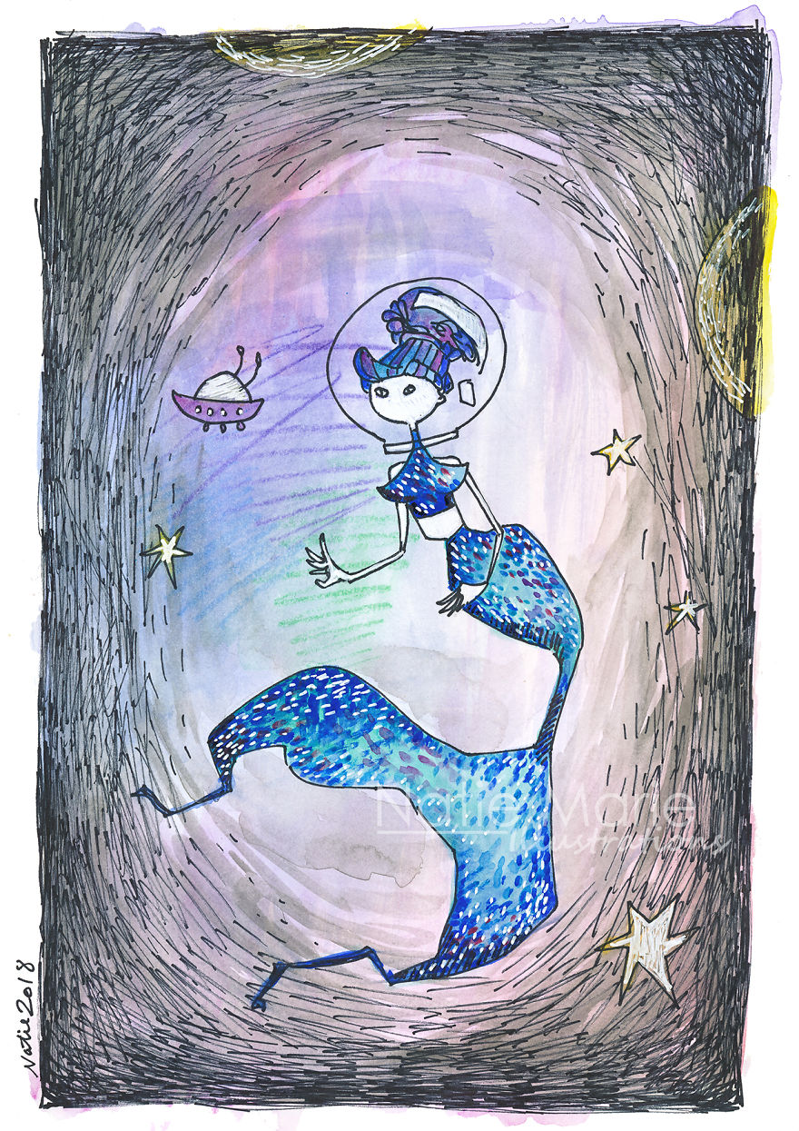 I Paint Whimsical Fantasy Scenes From Ink And Watercolour When I’m Not At Work I Paint Whimsical Fantasy Scenes From Ink And Watercolour When I’m Not At Work