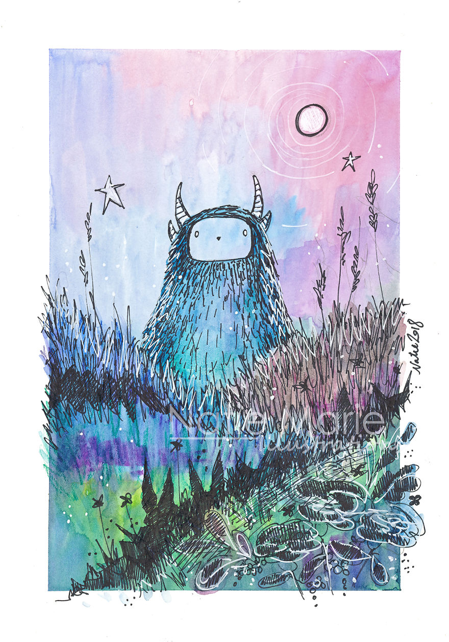 I Paint Whimsical Fantasy Scenes From Ink And Watercolour When I’m Not At Work I Paint Whimsical Fantasy Scenes From Ink And Watercolour When I’m Not At Work