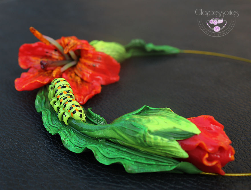 I Use Polymer Clay To Create Floral Jewellery I Use Polymer Clay To Create Floral Jewellery