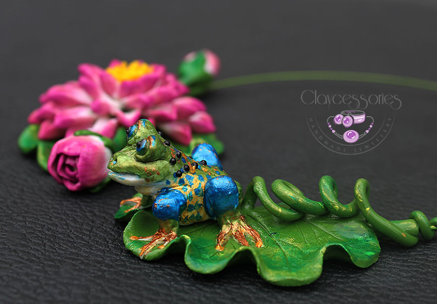 I Use Polymer Clay To Create Floral Jewellery I Use Polymer Clay To Create Floral Jewellery