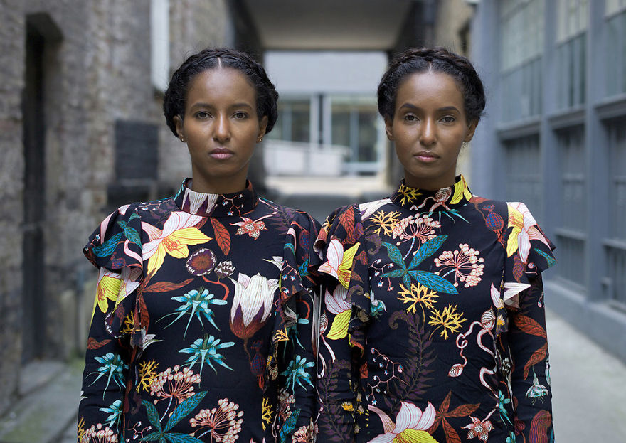 Portraits Of Identical Twins Show Just How Different They Are