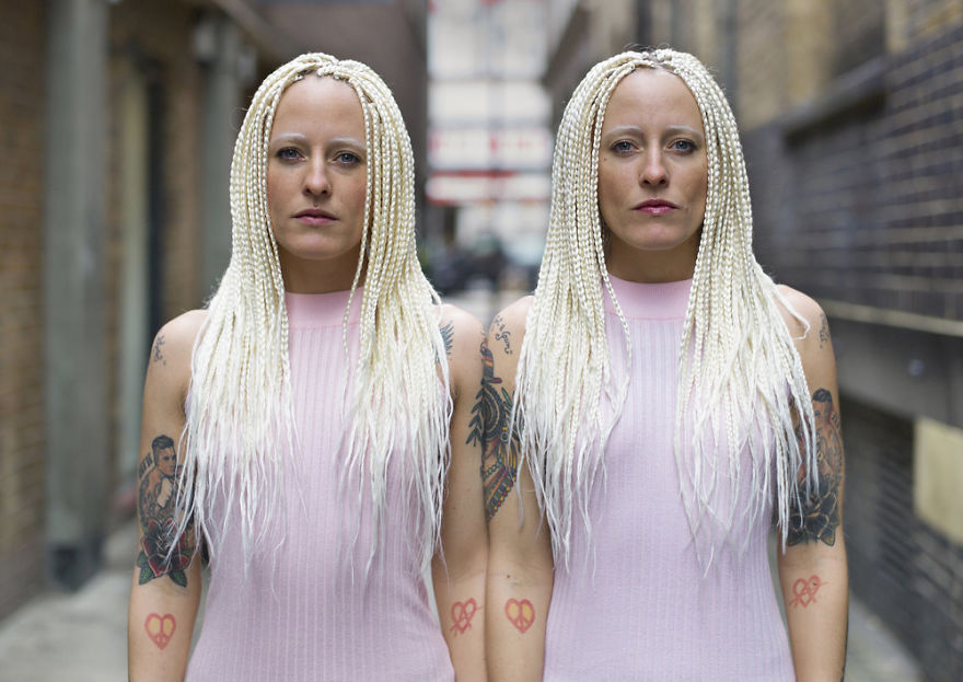 Portraits Of Identical Twins Show Just How Different They Are