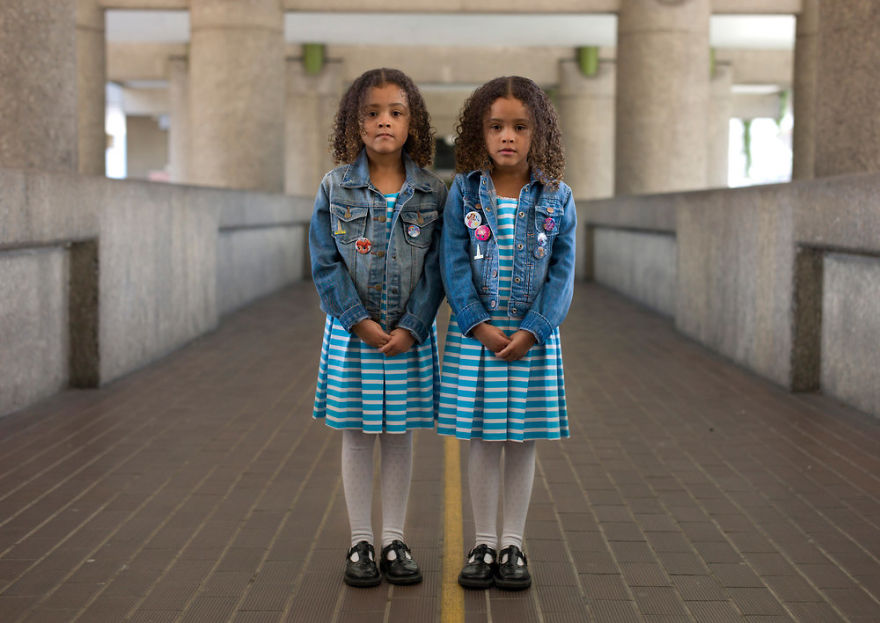 Portraits Of Identical Twins Show Just How Different They Are