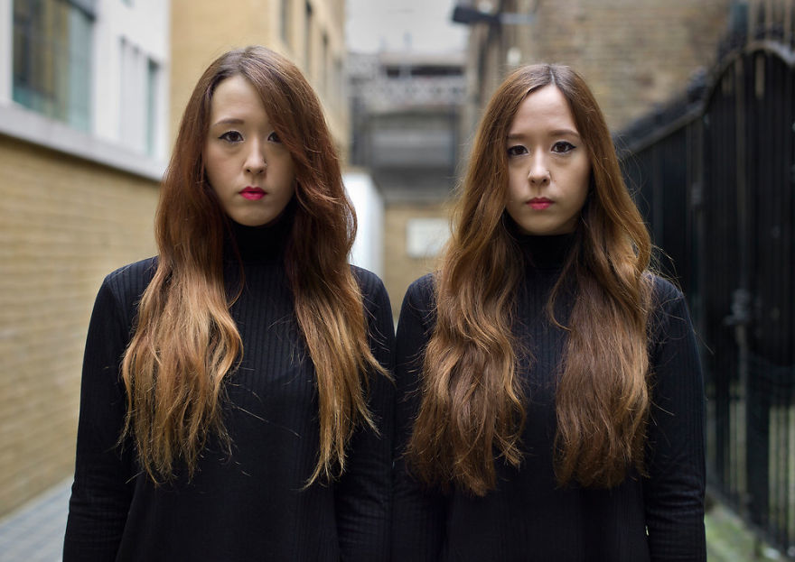 Portraits Of Identical Twins Show Just How Different They Are