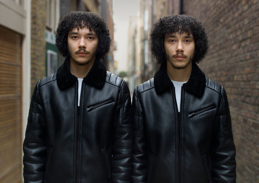 Portraits Of Identical Twins Show Just How Different They Are