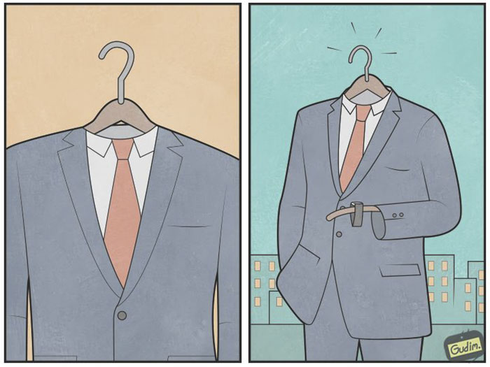 75 Sarcastic Illustrations By Gudim That You’ll Need To See Twice To Understand Completely (New Pics) 75 Sarcastic Illustrations By Gudim That You’ll Need To See Twice To Understand Completely (New Pics)