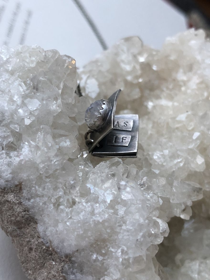 I Made A Tiny Book Necklace So You Can Wear Your Story I Made A Tiny Book Necklace So You Can Wear Your Story