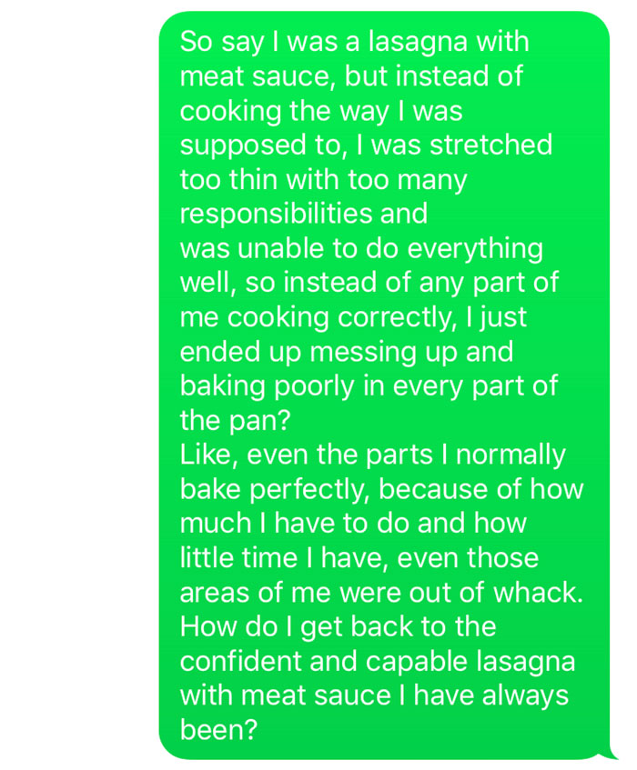 Depressed Person Texts Pasta Company Instead Of Crisis Line, Doesn’t Expect A Response Like This