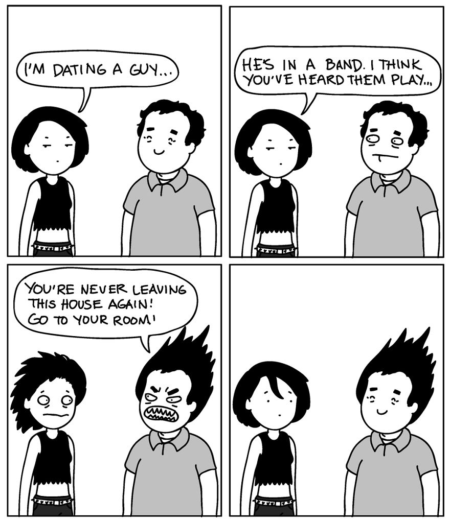 I Illustrated The Stark Differences Between My Mom And Dad — Yet They’ve Been Married For 40 Years I Illustrated The Stark Differences Between My Mom And Dad — Yet They’ve Been Married For 40 Years